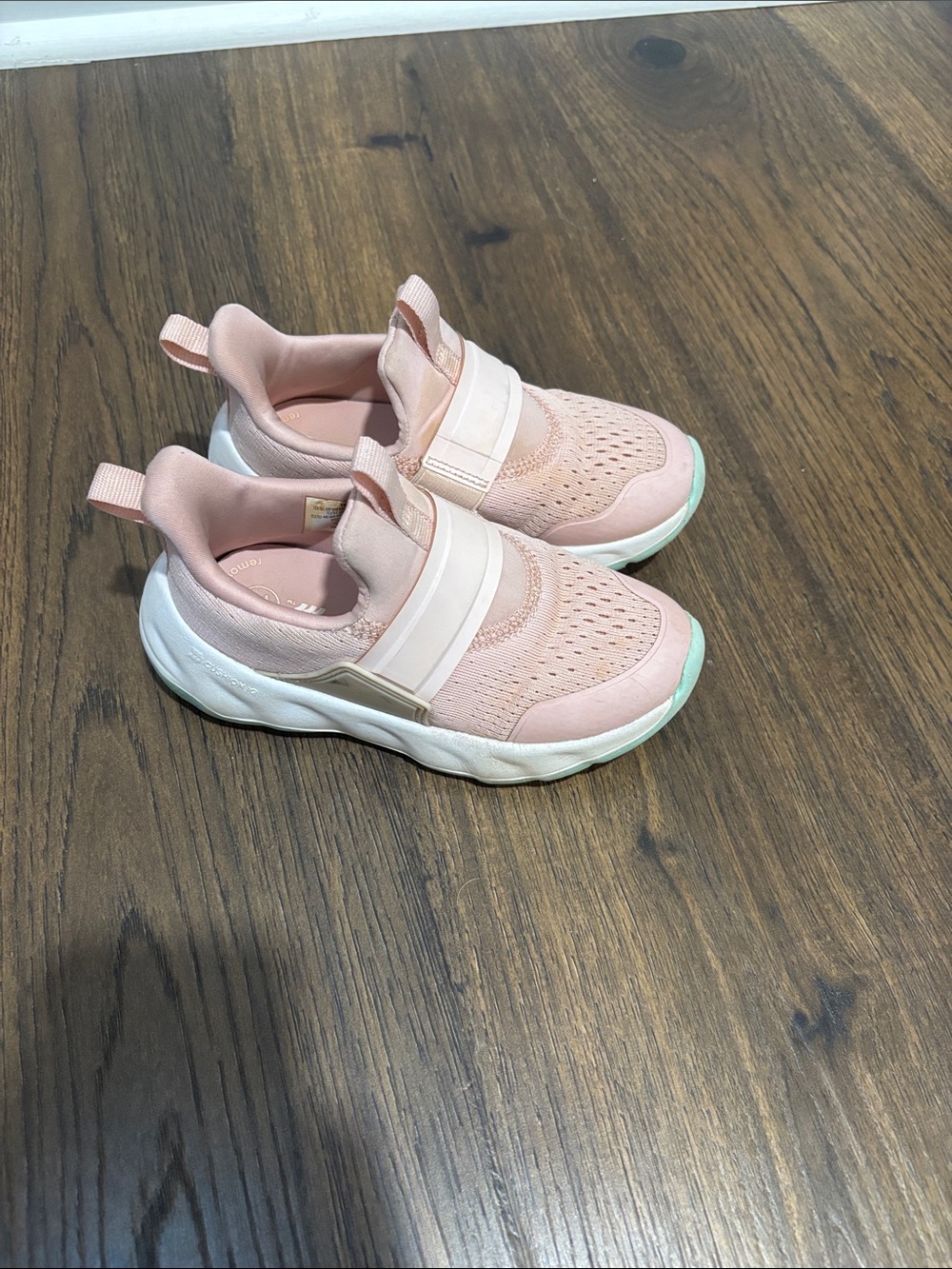 all in motion Kids Pink Slip-On Athletic Sneakers